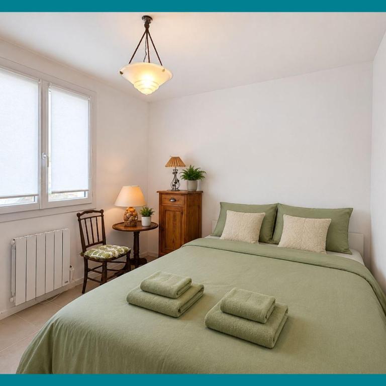 L’escale Marine, Paisible et chic - Maison 3 Chambres - 9