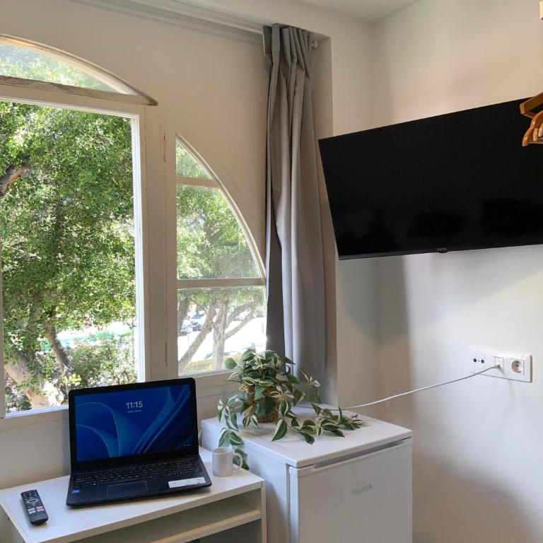 Mol-Terrace, En-Suite Bathroom, Fridge & TV - Camera Singola con Bagno Privato - 5