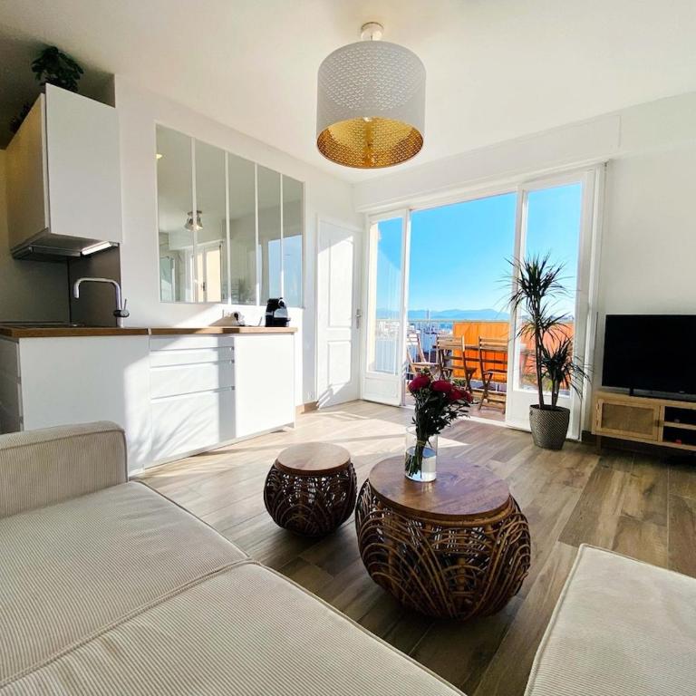 2P moderne avec terrasse et vue mer - Appartement 2 Chambres - 9