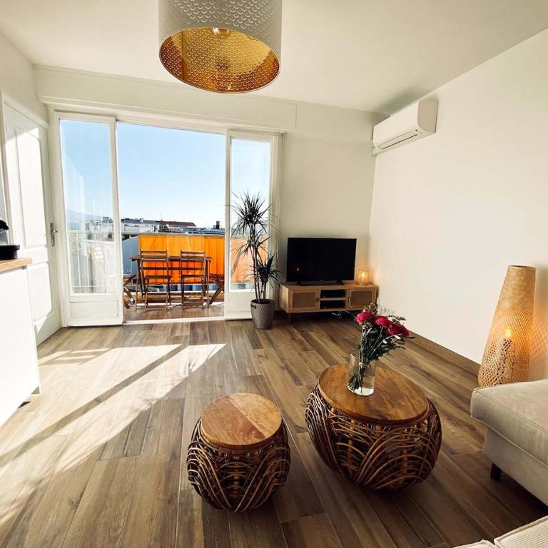 2P moderne avec terrasse et vue mer - Appartement 2 Chambres - 11