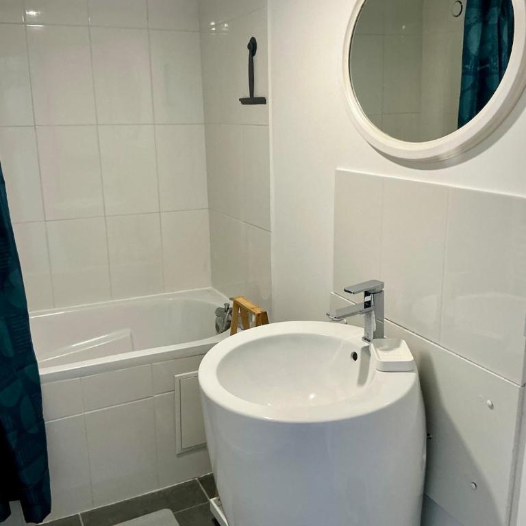 Berck T2 Rez de chaussée rénové avec terrasse et stationnement SOLEIL LEVANT - Apartment mit 1 Schlafzimmer - 8