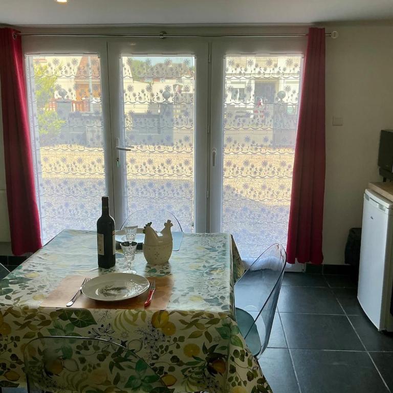 Berck T2 Rez de chaussée rénové avec terrasse et stationnement SOLEIL LEVANT - Apartment mit 1 Schlafzimmer - 9