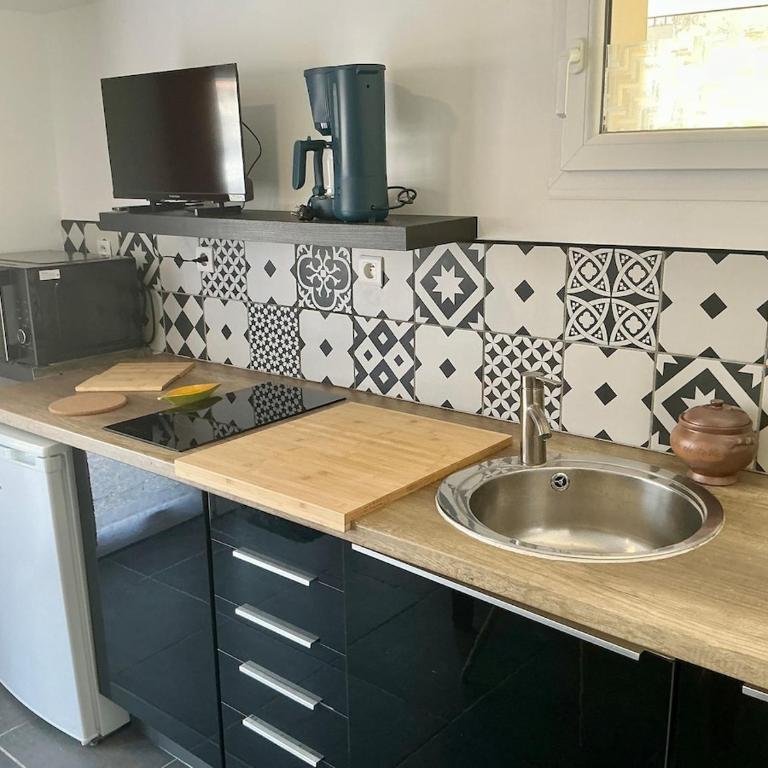 Berck T2 Rez de chaussée rénové avec terrasse et stationnement SOLEIL LEVANT - Apartment mit 1 Schlafzimmer - 12