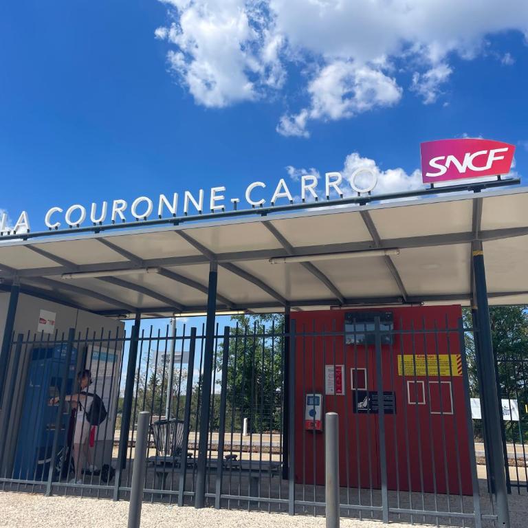 Studio La Couronne Plage 5 mn à pied & Gare à 8 mn avec climatisation - Estudio con vistas al mar - 28