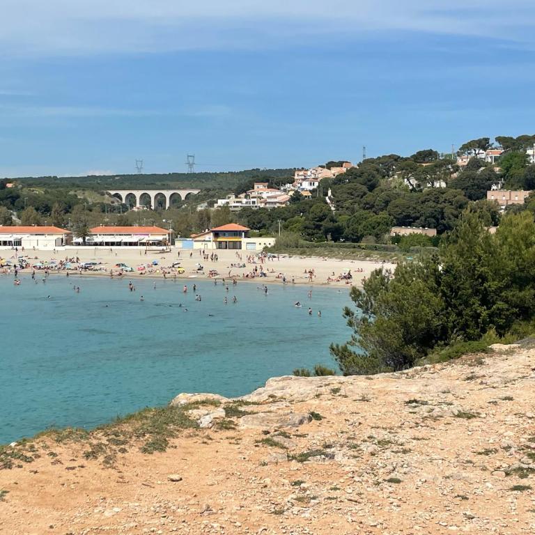 Studio La Couronne Plage 5 mn à pied & Gare à 8 mn avec climatisation - Estudio con vistas al mar - 22