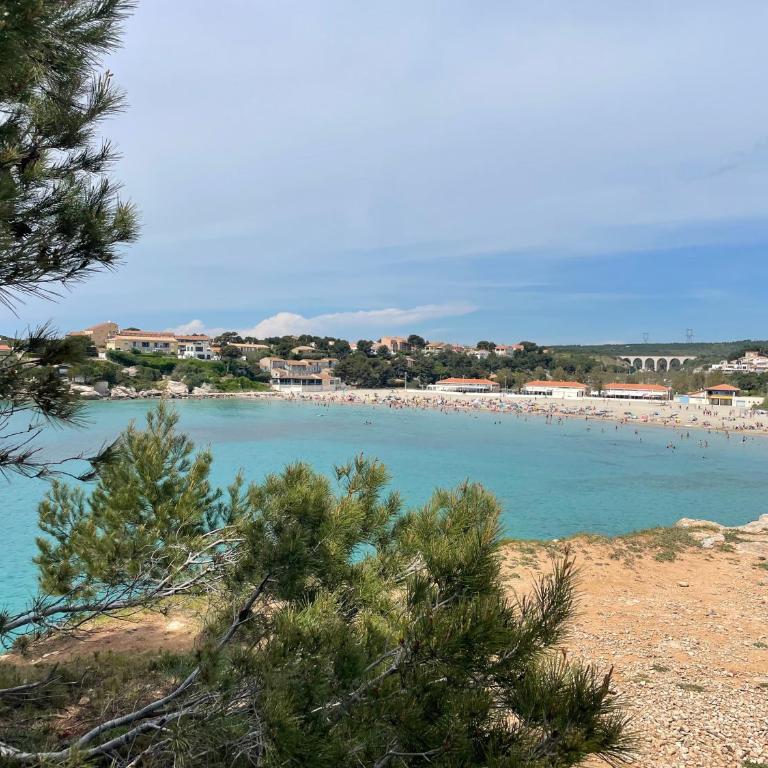 Studio La Couronne Plage 5 mn à pied & Gare à 8 mn avec climatisation - Estudio con vistas al mar - 21