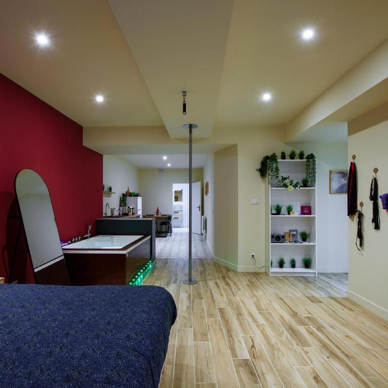 Le Jardin des Délices - Love Room & Balnéo à Lyon - Appartement 1 Chambre - 4