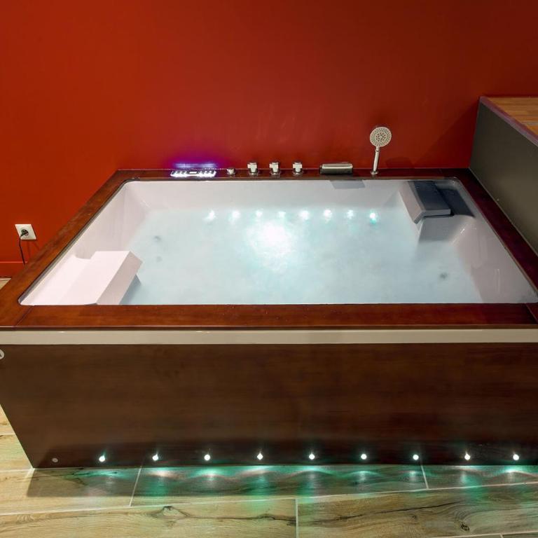 Le Jardin des Délices - Love Room & Balnéo à Lyon - Appartement 1 Chambre - 10