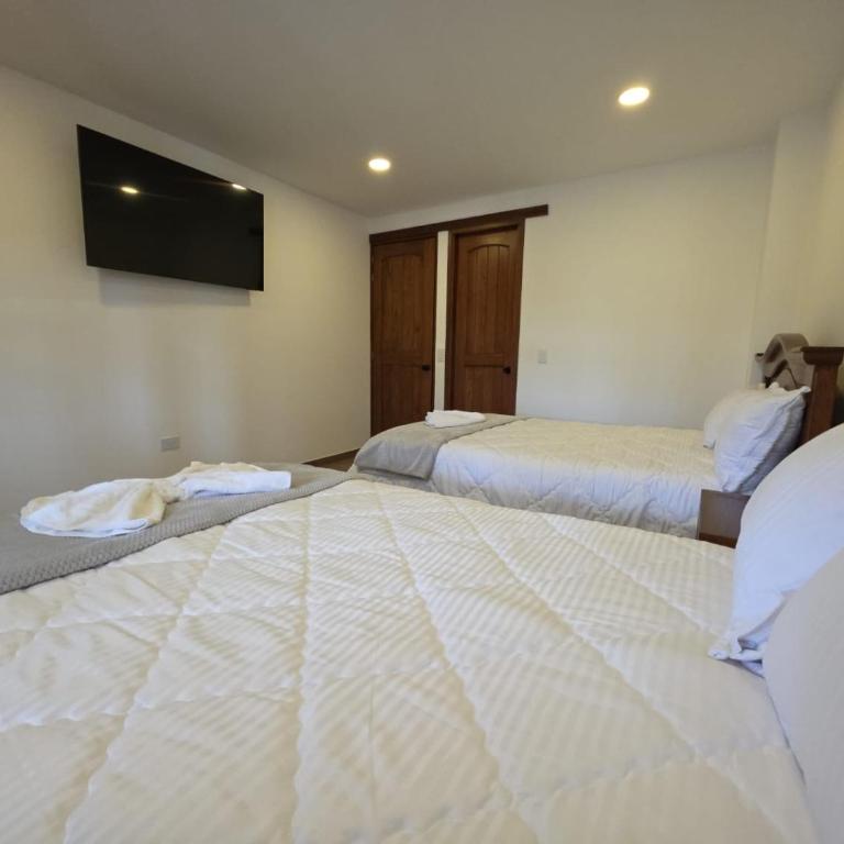 Hotel Boutique Santa Ana - Habitación Doble Deluxe - 2 camas - 2
