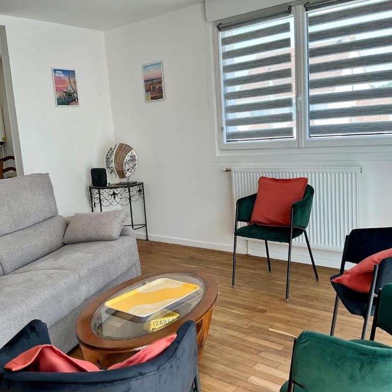 Berck Grand T3 avec terrasse à deux pas de la mer TERRASSE D OPALE - Apartment mit 2 Schlafzimmern - 1