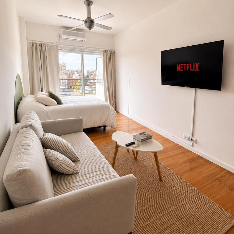 A Pasos de River, Luminoso, Moderno y con vistas - Apartamento de 1 dormitorio - 3