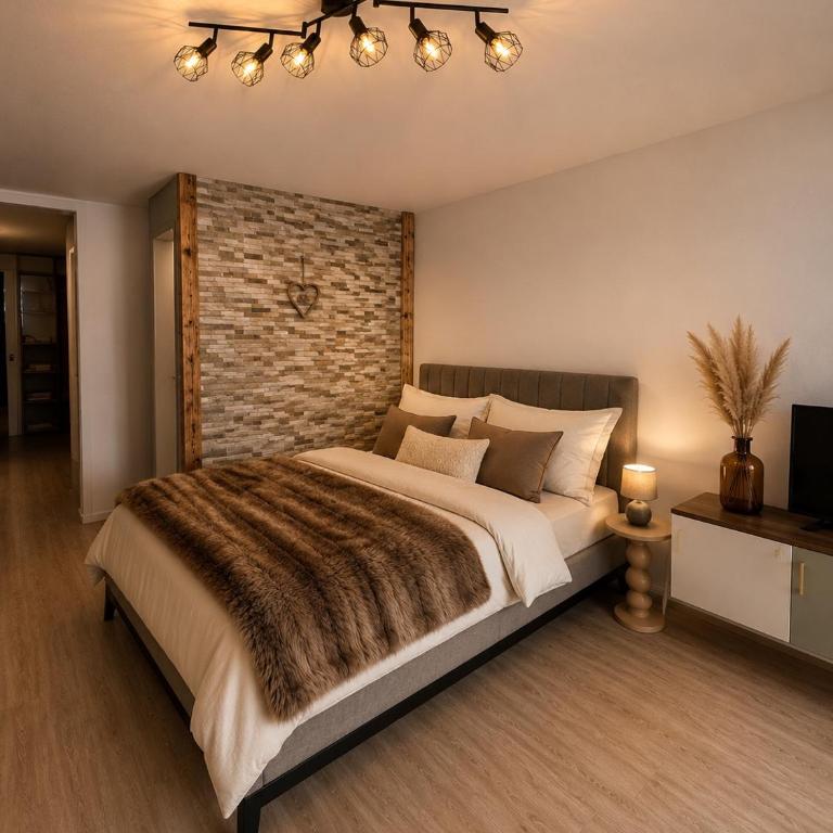 Holiday Leukerbad Ruhe Natur Berge Free Parking 80 - Apartment mit 1 Schlafzimmer - 2