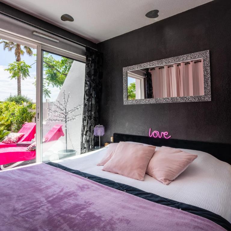Villa L'Hyliadenna avec jardin - parking privé - au cœur du Village Naturiste, NaturaBeach Héliopolis - Plage à pied - Two-Bedroom Villa - 9