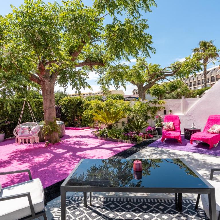 Villa L'Hyliadenna avec jardin - parking privé - au cœur du Village Naturiste, NaturaBeach Héliopolis - Plage à pied - Two-Bedroom Villa - 3