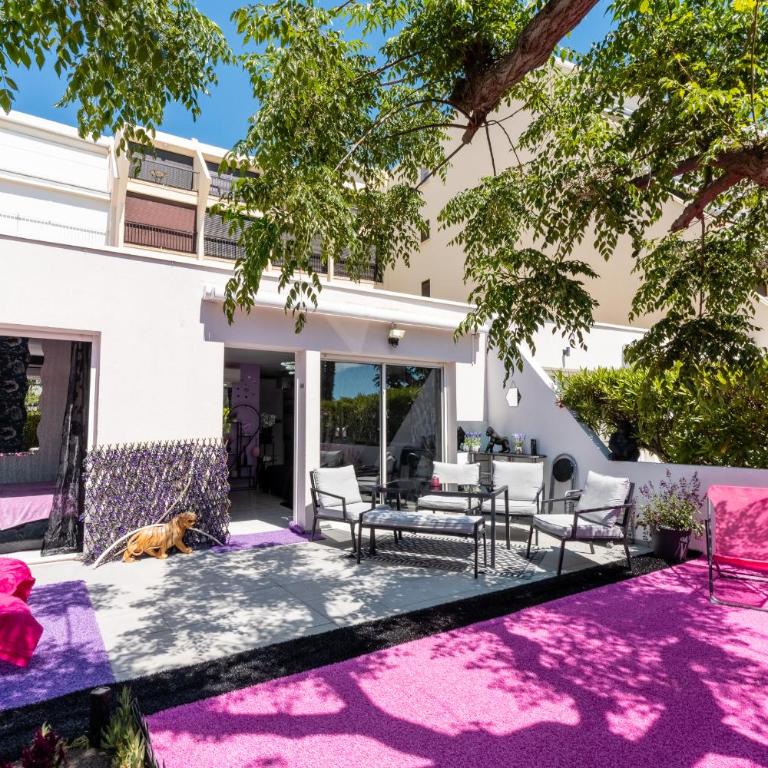 Villa L'Hyliadenna avec jardin - parking privé - au cœur du Village Naturiste, NaturaBeach Héliopolis - Plage à pied - Two-Bedroom Villa - 5