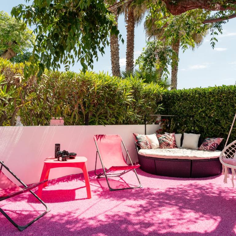 Villa L'Hyliadenna avec jardin - parking privé - au cœur du Village Naturiste, NaturaBeach Héliopolis - Plage à pied - Two-Bedroom Villa - 6