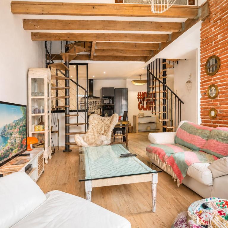 " Colombette Bohème " Terrasse - Linge fourni - TV - Maison 3 Chambres - 7