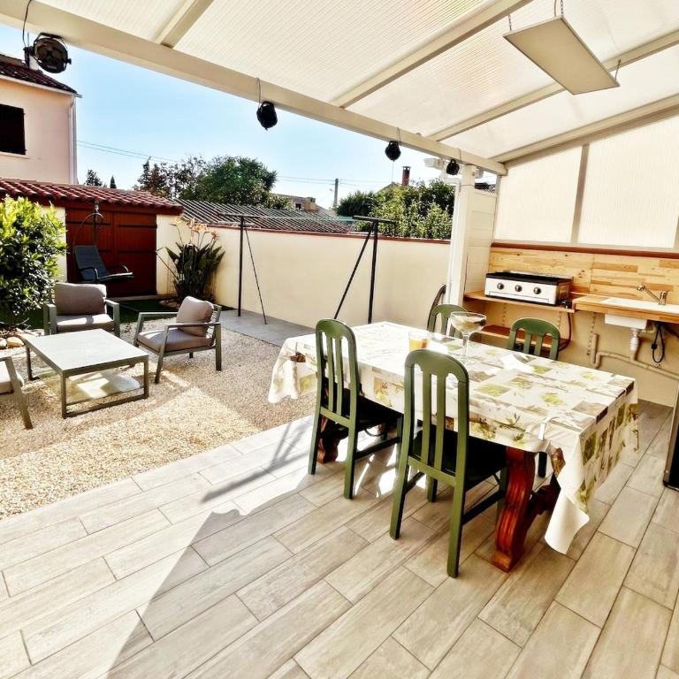 Jolie maison 2 faces, 2 chambres, jardin aménagé - Casa con 2 Camere da Letto - 6