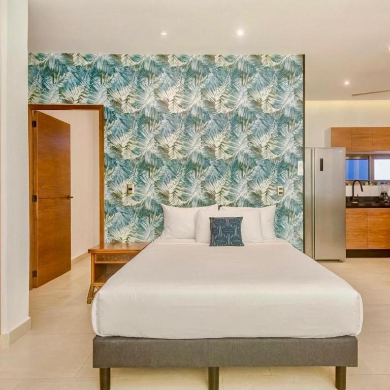 Akbal Loft Ground Floor Pool, gym and coworking 102 - Apartamento Loft de 1 dormitorio - 6
