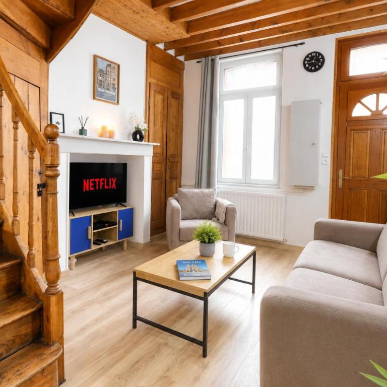 Le Triplex Confort I Parking gratuit I Centre Amiens - Haus mit 2 Schlafzimmern - 5