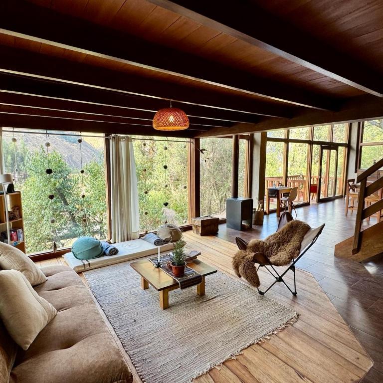 Glass House en el Valle Sagrado, Cusco - Vista panorámica - One-Bedroom Villa - 12