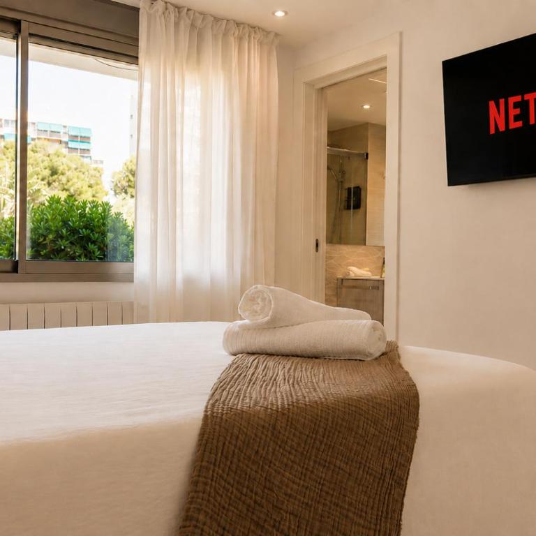 Playa San Juan a 4 Minutos, Parking Gratis, Cerca de Alicante ciudad - Appartement 2 Chambres - 19