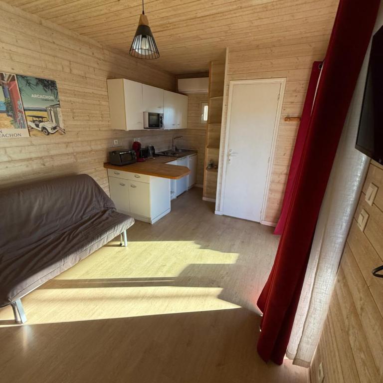 Chalet Boisé, climatisé - Piscine Village Khélus - Chalet 1 Chambre - 7