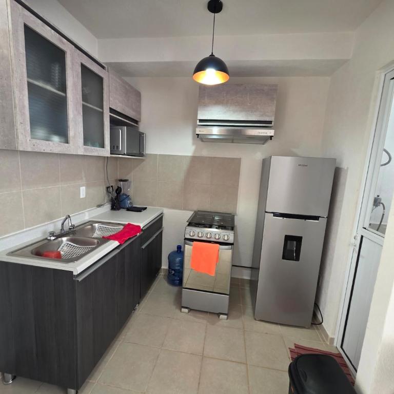 Encantador Departamento en Playa del Carmen - Two-Bedroom Standard Apartment - 5