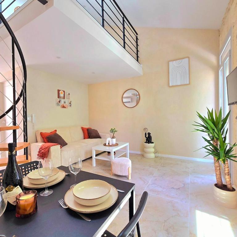 Charmant loft provençal cosy et Climatisé - Apartamento de 1 dormitorio - 1