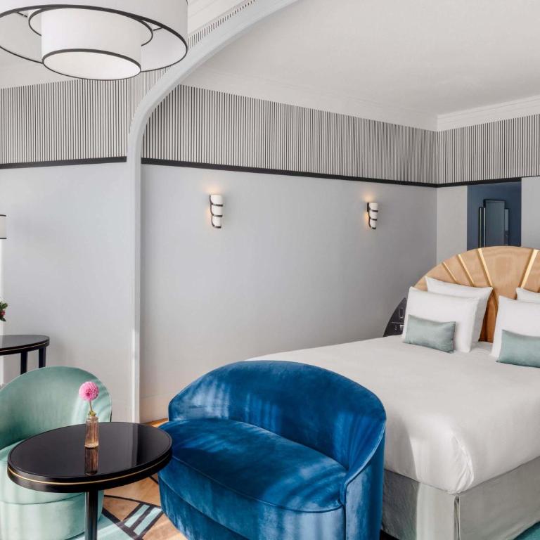 The 1932 Hotel & Spa Cap d'Antibes - MGallery Collection - Suite Junior avec Lit Double et Balcon - Côté Plage - 1