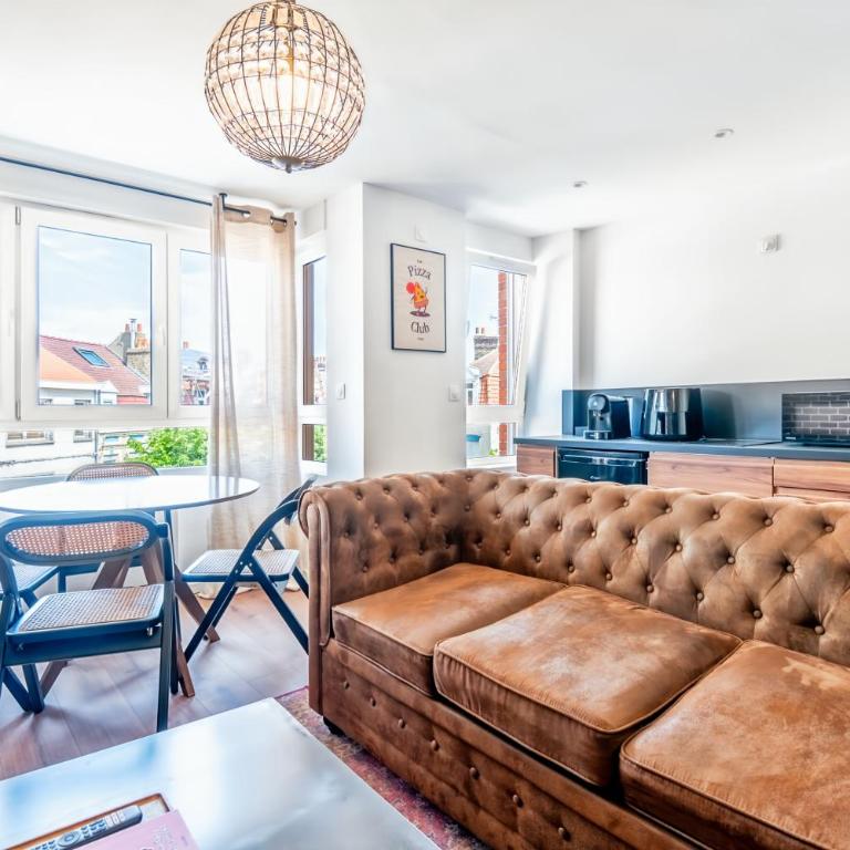 Rockefeller - Le petit Loft New-Yorkais 5 Min de la plage - Apartment mit 1 Schlafzimmer - 3