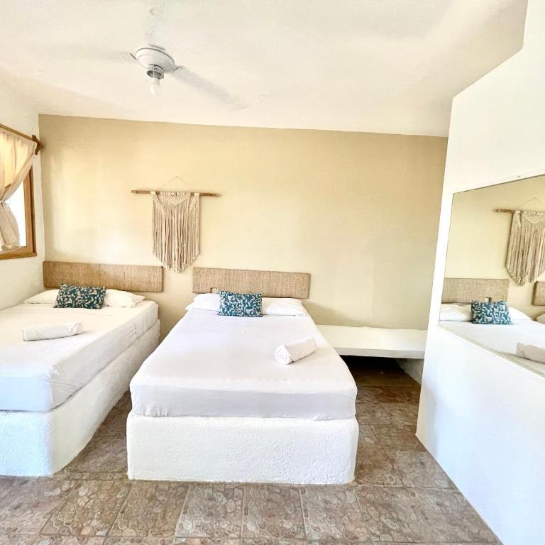 El Eden Escondido - Deluxe Doppelzimmer mit 2 Doppelbetten - 10