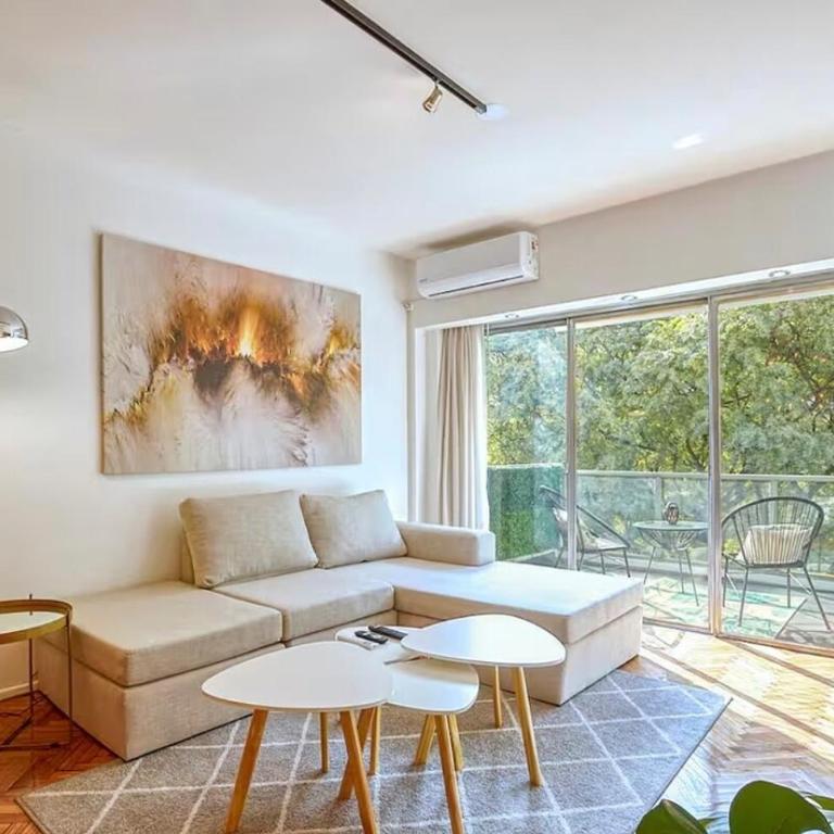 Diseño sobre Av Libertador - Balcon, Laundry y Pileta - Palermo - Apartamento de 1 dormitorio - 1
