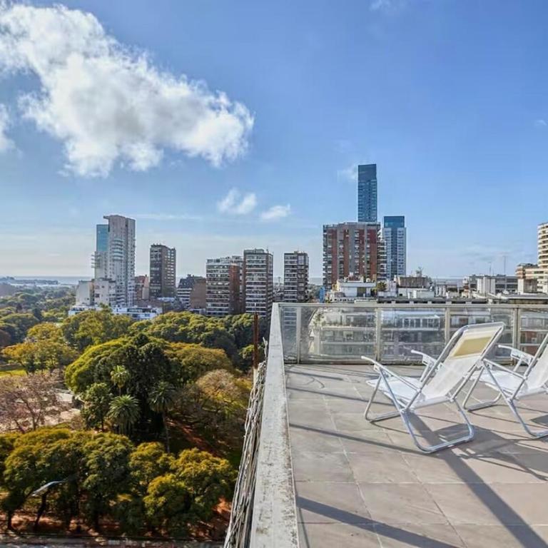 Diseño sobre Av Libertador - Balcon, Laundry y Pileta - Palermo - Apartamento de 1 dormitorio - 40