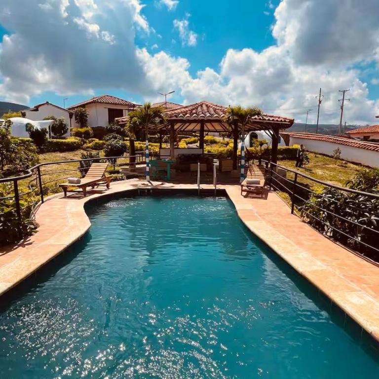 Villa de Ensueño 2 Hab con Piscina y Zona Verde en Barichara - Two-Bedroom Villa - 24