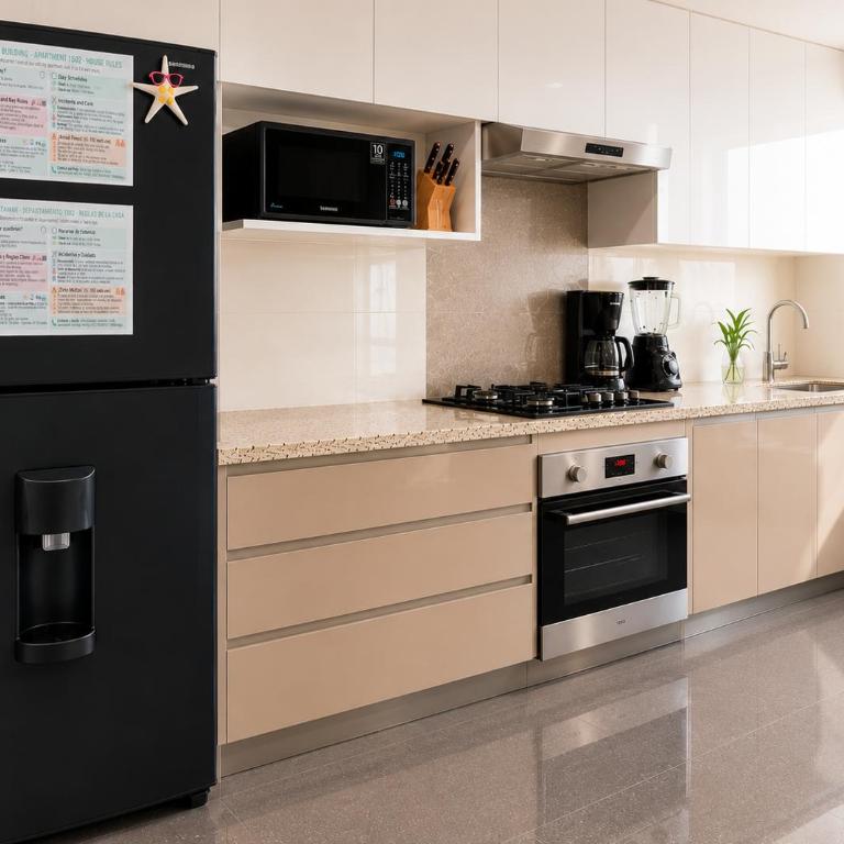 "Oceanfront 3BR, Home Office, Pool, Gym, Sauna, BBQ, Fast Wifi, Play area and Free Parking" - Three-Bedroom Apartment - 19