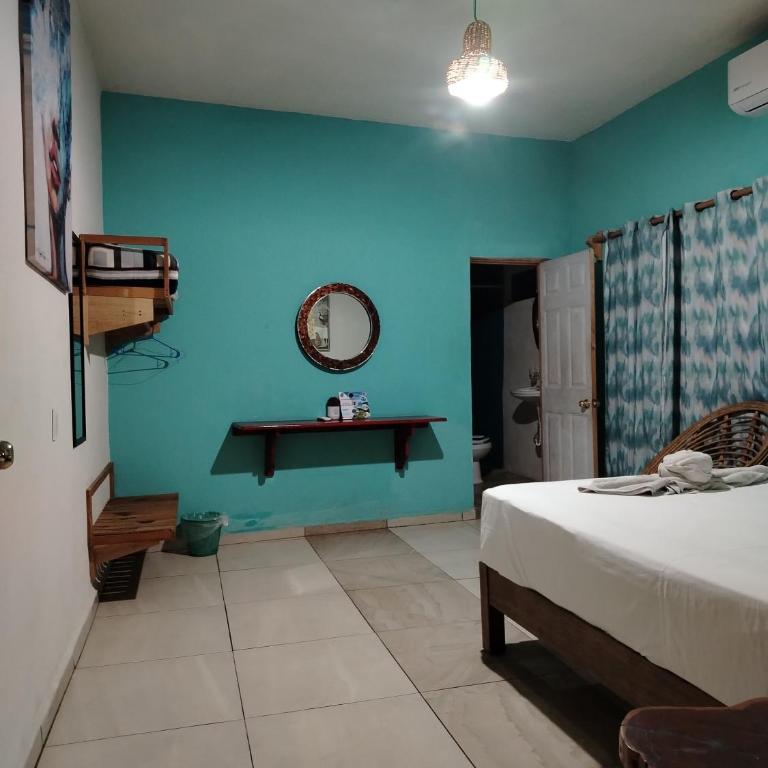Mar de Fondo - Chambre Double ou Lits Jumeaux avec Salle de Bains Privative - 3