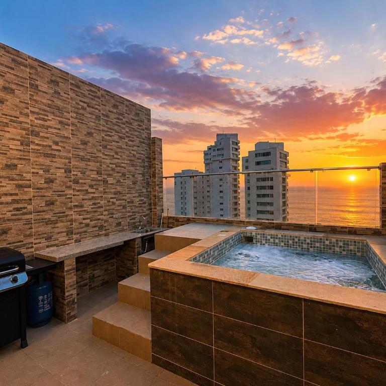 Apartamento rodadero sur - Two-Bedroom Apartment with Sea View - 7
