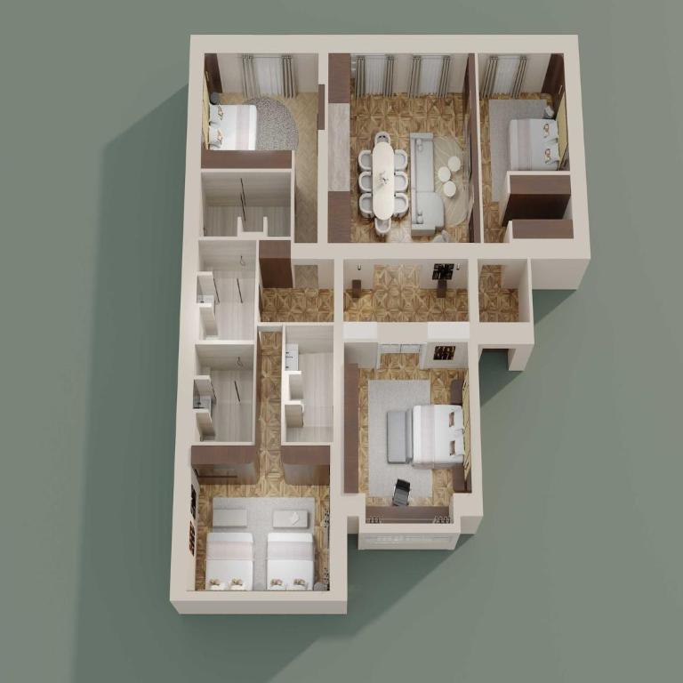 Luxury A C Apt - 10P 4BDR - Arc de Triomphe - Appartement 3 Chambres - 77