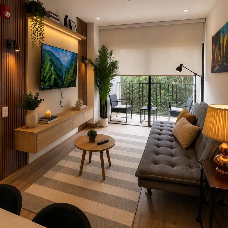 Moderno depa con piscina y gym cerca a Larcomar - Two-Bedroom Apartment - 15