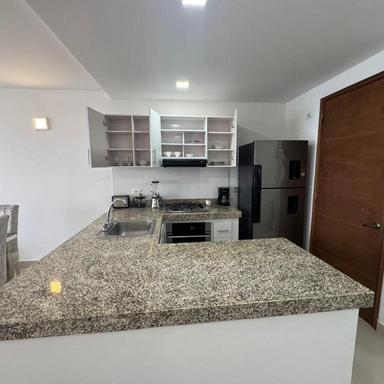 Horizonte Caribe - Beachfront Apt en Marbella - Two-Bedroom Apartment with Sea View - 70
