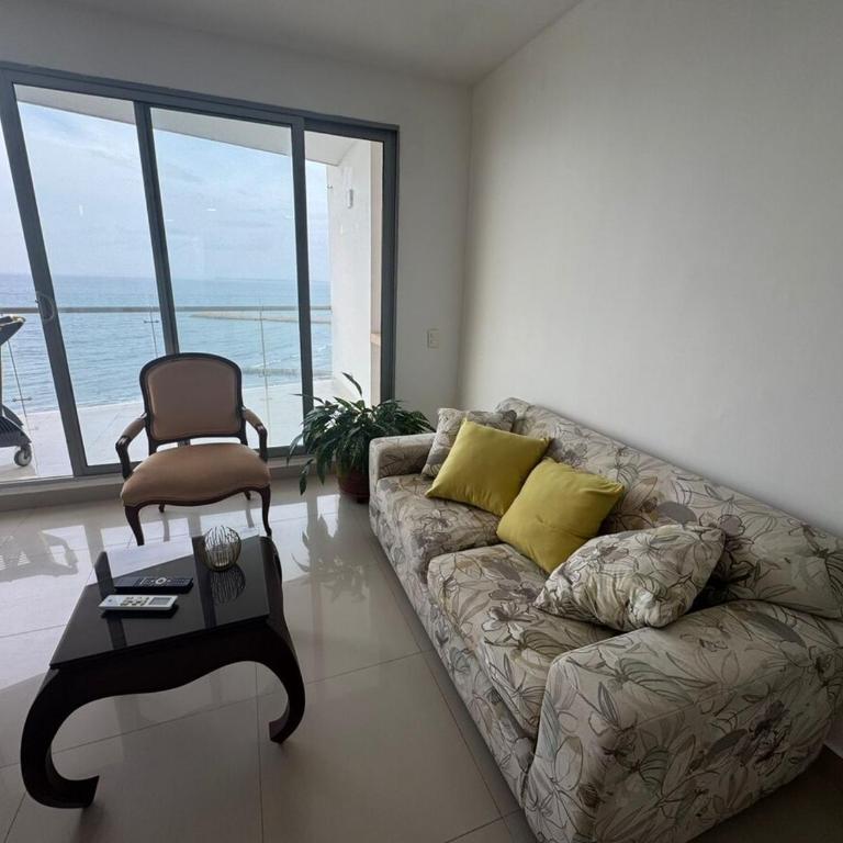 Horizonte Caribe - Beachfront Apt en Marbella - Two-Bedroom Apartment with Sea View - 24