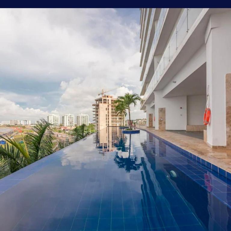 Horizonte Caribe - Beachfront Apt en Marbella - Two-Bedroom Apartment with Sea View - 17