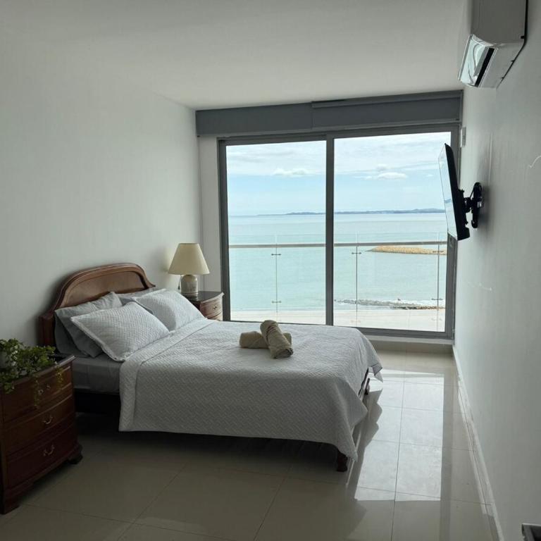 Horizonte Caribe - Beachfront Apt en Marbella - Two-Bedroom Apartment with Sea View - 33