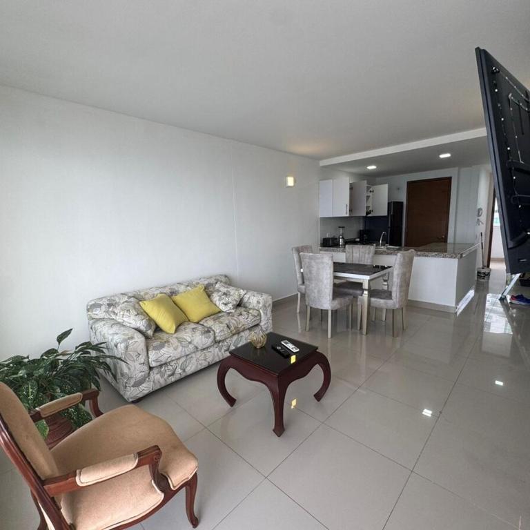 Horizonte Caribe - Beachfront Apt en Marbella - Two-Bedroom Apartment with Sea View - 4