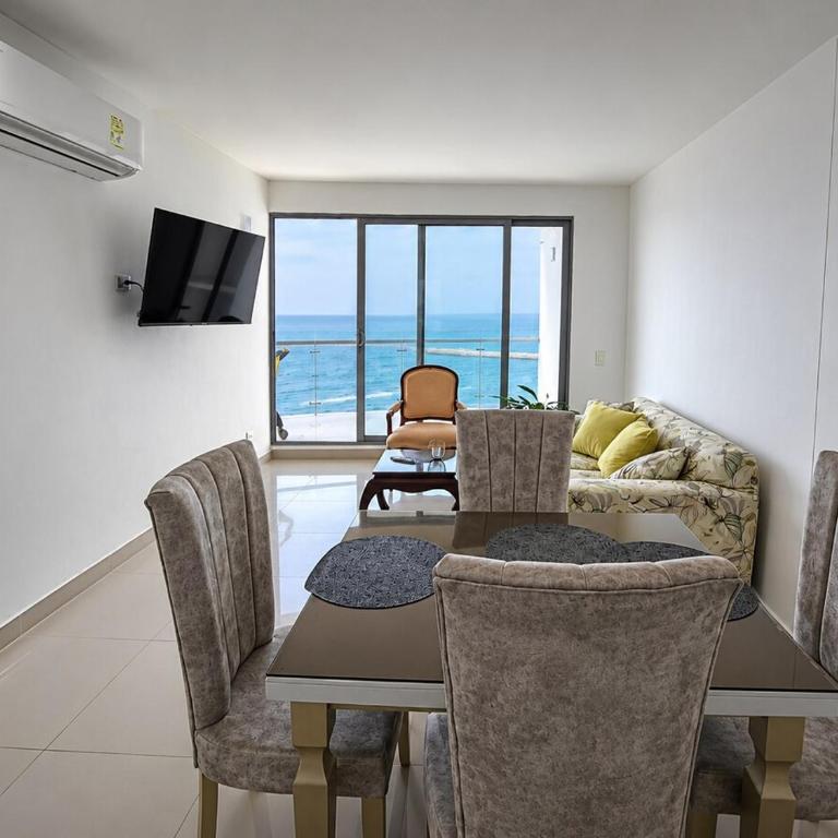 Horizonte Caribe - Beachfront Apt en Marbella - Two-Bedroom Apartment with Sea View - 65