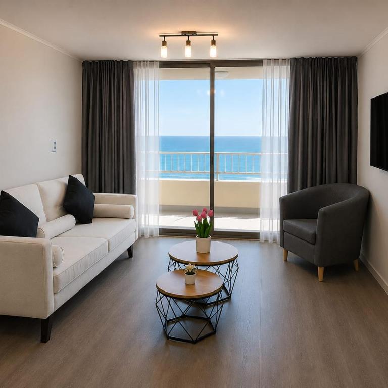 Departamento Antofagasta Sector Norte Vista al Mar - Apartamento de 3 dormitorios con balcón - 13