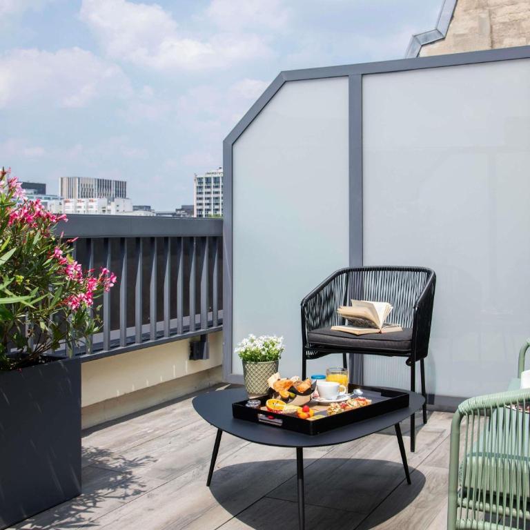 Mercure Paris Bercy Bibliothèque - Chambre Double Privilège avec Terrasse - 7
