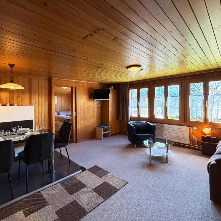 Chalet Bim Chilchli - Apartment mit 1 Schlafzimmer - Ost - 9