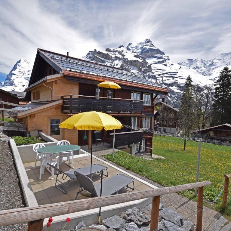Chalet Bim Chilchli - Apartment mit 1 Schlafzimmer - Ost - 4